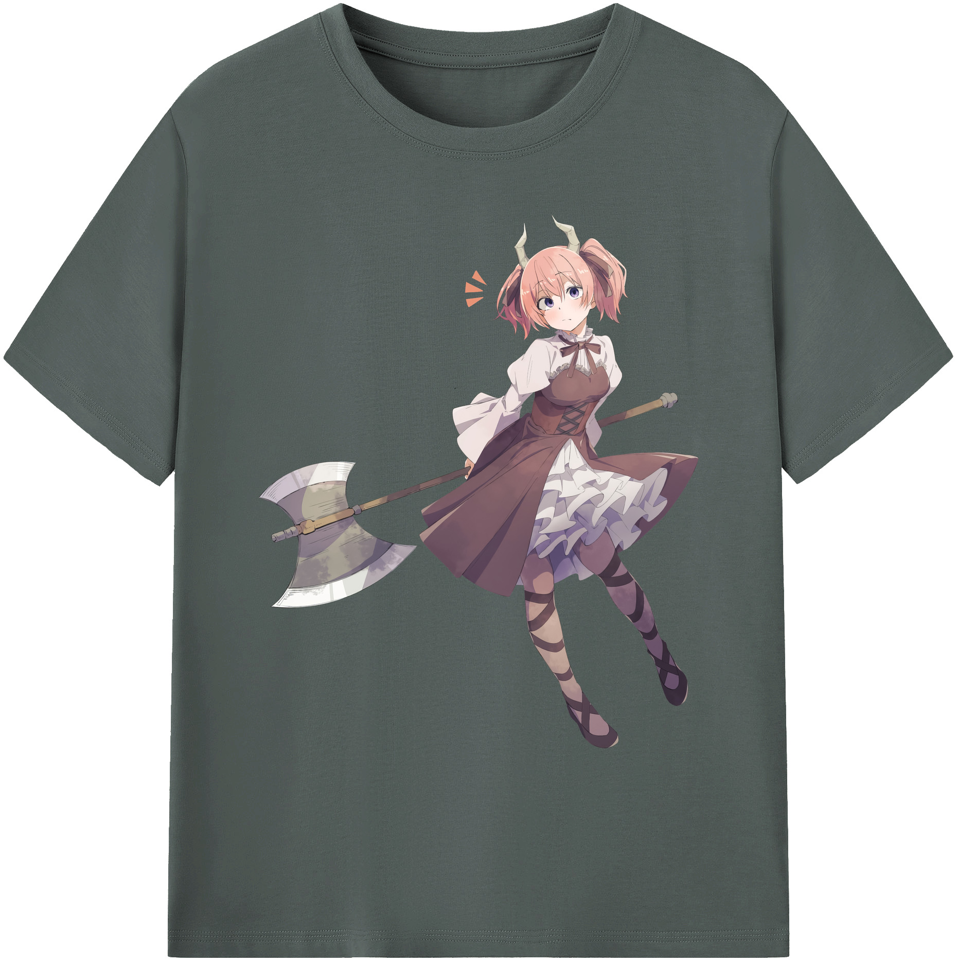 （画像用） 葬送のフリーレン Frieren 綿100％ メンズ半袖Tシャツ｜肌触りやわらか＆通気性